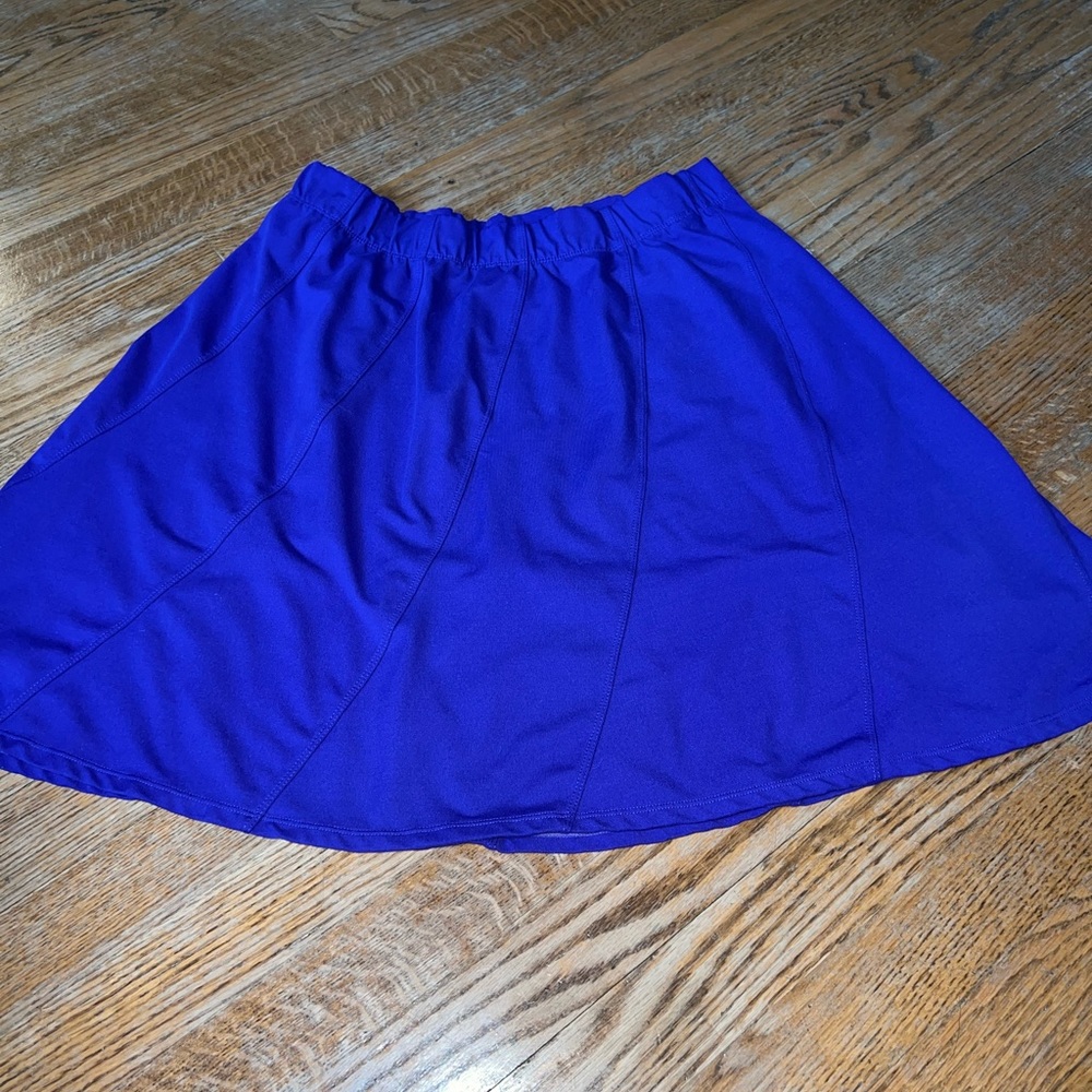 Toad&Co Purple skater skirt, medium